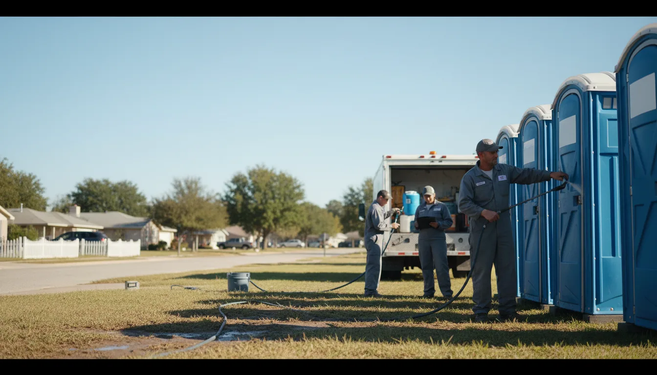 Long-Term Portable Toilet Rental in Oglethorpe, GA near me